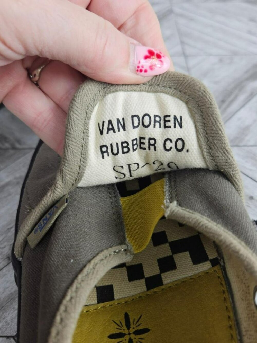 Vans Vault SP20 Van Doren Rubber Slip-On Shoes Unisex Mens 7 Womens 8.5 Rare - Picture 2 of 16